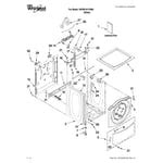 whirlpool wfw9151yw00|Whirlpool WFW9151YW00 Pièces détachées et Manuels